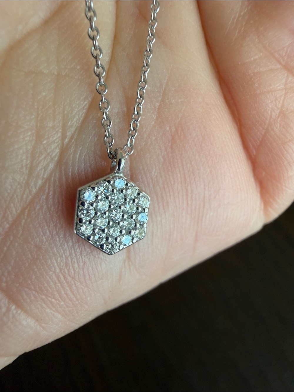 Maison Birks 18K White Gold Diamond Necklace - Picture 3 of 17